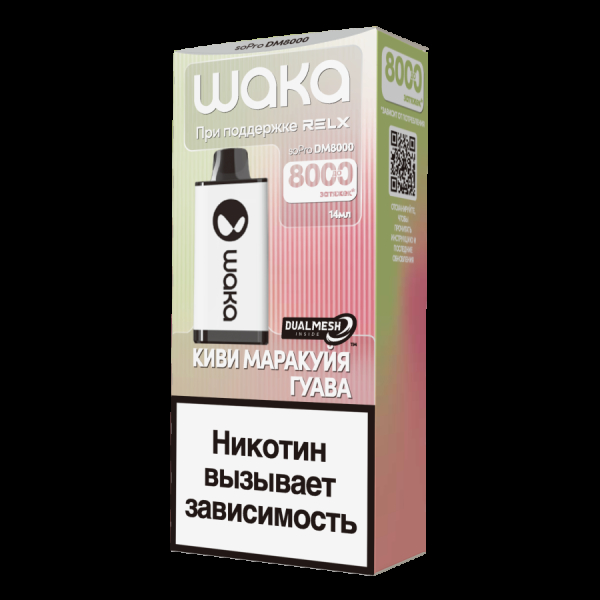 Электронка Waka Киви Маракуйя Гуава (8000 Затяжек) в Ханты-Мансийске