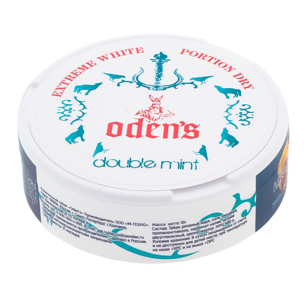 Жевательный табак Odens Tar Double Mint в Ханты-Мансийске