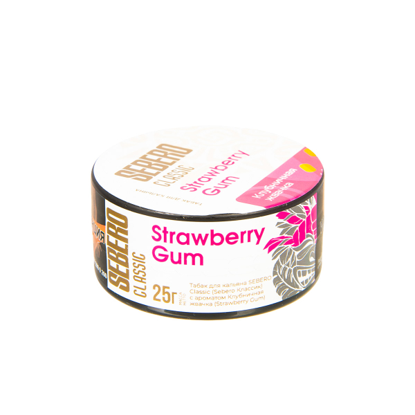 Табак Sebero Strawberry Gum  25 грамм в Ханты-Мансийске
