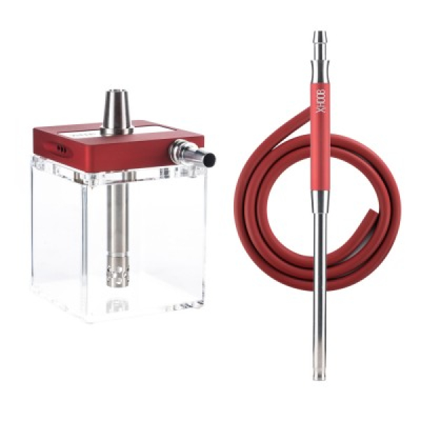 Кальян Hoob Subatom Wine Red Stainless Steel в Ханты-Мансийске