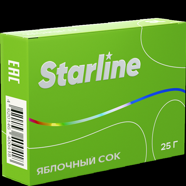 Табак Starline Яблочный Сок  25 грамм в Ханты-Мансийске