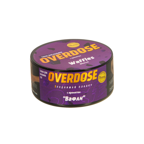 Табак Overdose Waffles  25 грамм в Ханты-Мансийске