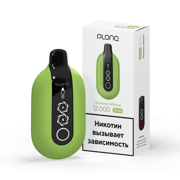 Электронка Plonq Ultra 12000 Зелёное Яблоко в Ханты-Мансийске