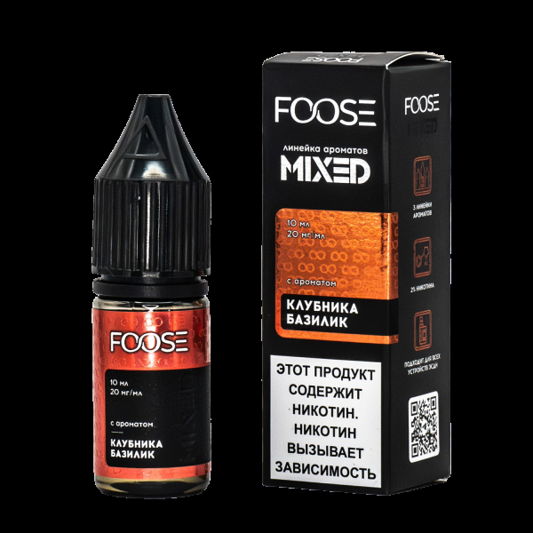 Жидкость Foose Mixed Клубника Базилик 10 Мл в Ханты-Мансийске