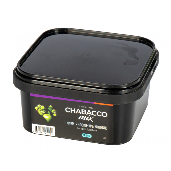 Смесь Chabacco Mix Medium Kiwi Apple Gooseberry  200 гр в Ханты-Мансийске