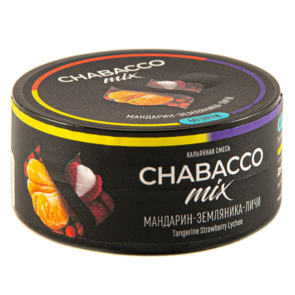 Смесь Chabacco Mix Medium Tangerine Strawberry Lychee  25 гр в Ханты-Мансийске