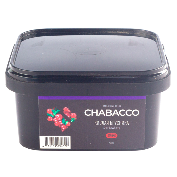 Смесь Chabacco Strong Sour Cowberry  200 гр в Ханты-Мансийске