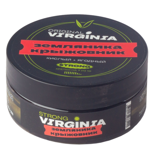 Табак Original Virginia Strong Земляника Крыжовник  100 грамм в Ханты-Мансийске