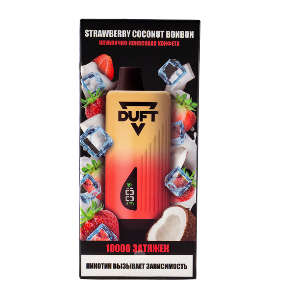 Электронка Duft Strawberry Coconut Bonbon (10000 Затяжек) в Ханты-Мансийске