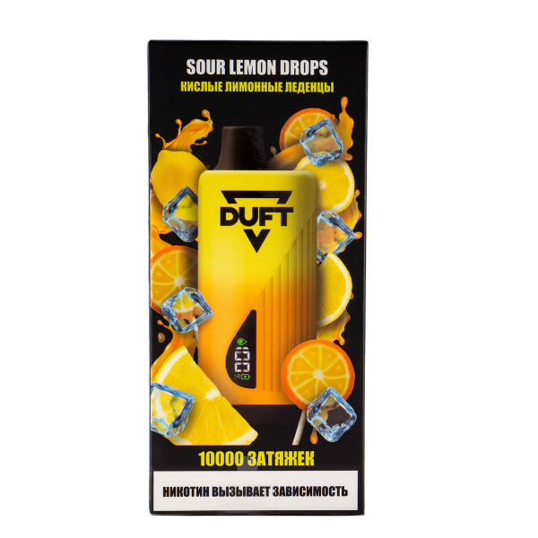 Электронка Duft Sour Lemon Drops (10000 Затяжек) в Ханты-Мансийске