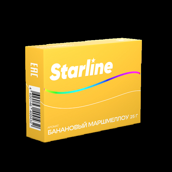 Табак Starline Банановый Маршмеллоу  25 грамм в Ханты-Мансийске