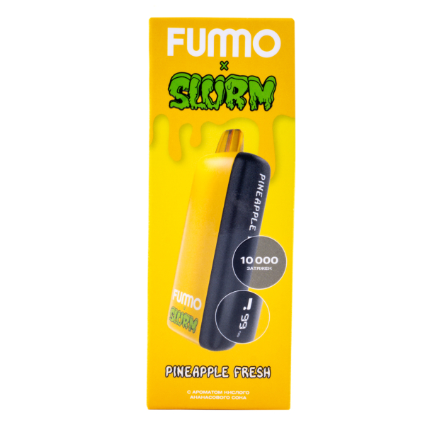 Электронка Fummo Indic Slurm Кислый Ананасовый Сок (10 000 Затяжек) в Ханты-Мансийске