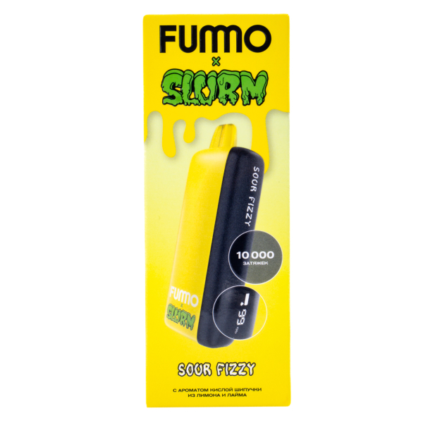 Электронка Fummo Indic Slurm Кислая Шипучка Из Лимона И Лайма (10 000 Затяжек) в Ханты-Мансийске