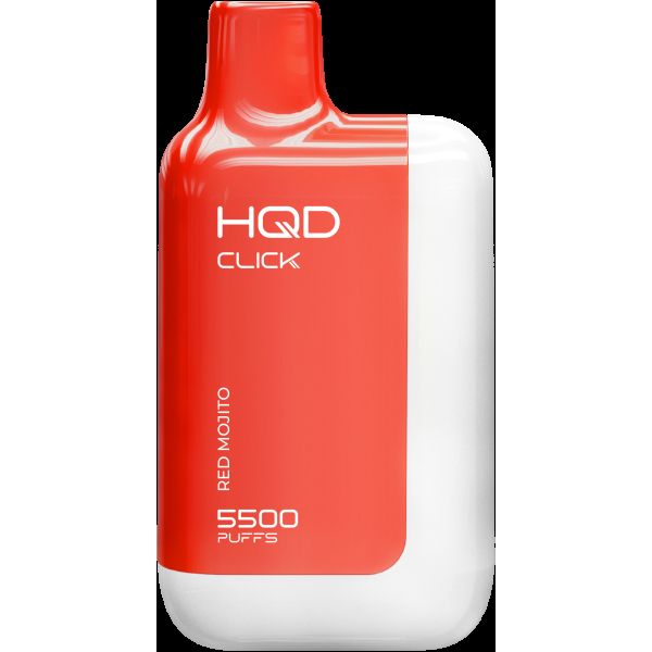 POD-система Hqd Click Устройство + Картридж Красный Мохито (5500 Затяжек) в Ханты-Мансийске