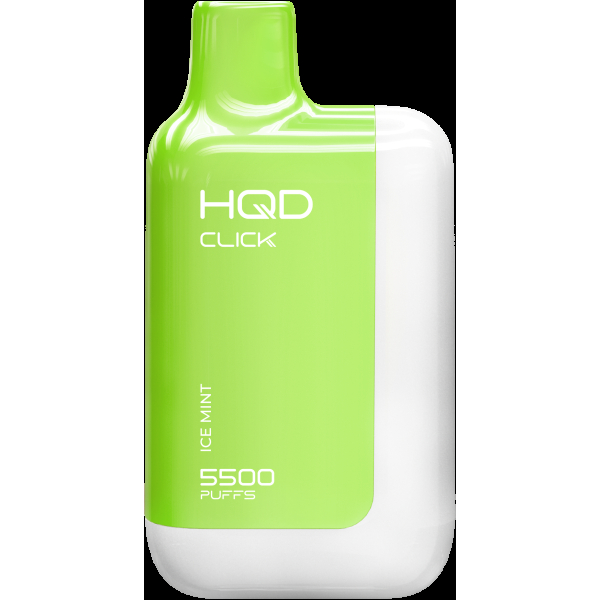 POD-система Hqd Click Устройство + Картридж Ледяная Мята (5500 Затяжек) в Ханты-Мансийске