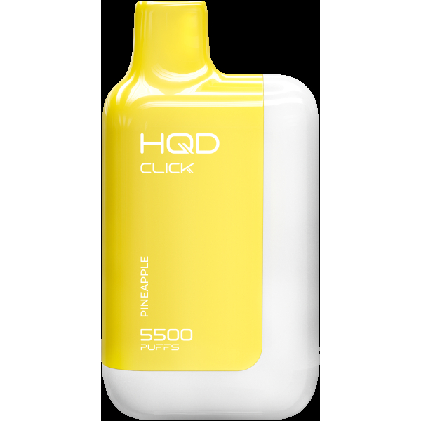 POD-система Hqd Click Устройство + Картридж Ананас (5500 Затяжек) в Ханты-Мансийске