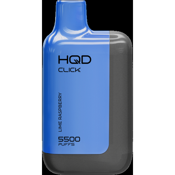 POD-система Hqd Click Устройство + Картридж Лайм Малина (5500 Затяжек) в Ханты-Мансийске