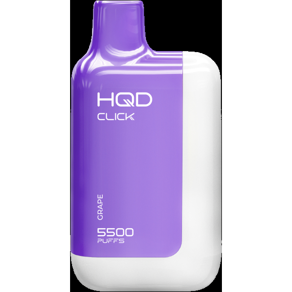 POD-система Hqd Click Устройство + Картридж Виноград (5500 Затяжек) в Ханты-Мансийске