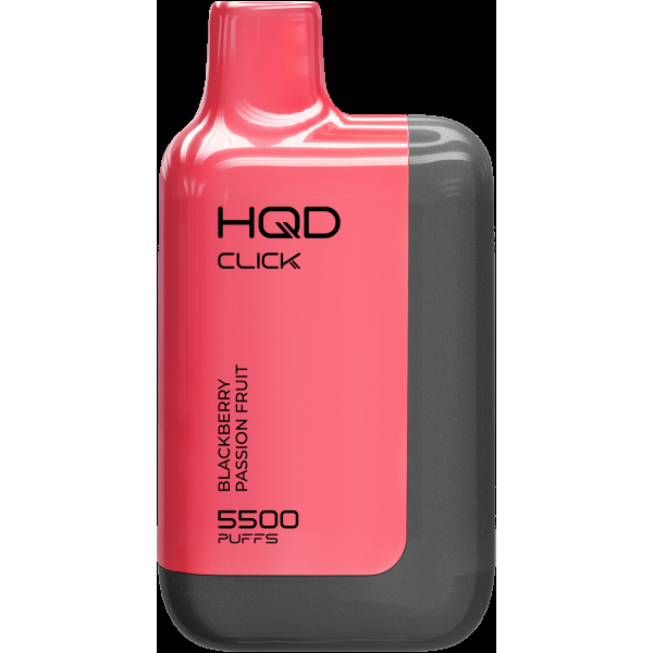 POD-система Hqd Click Устройство + Картридж Ежевика Мараккуйя (5500 Затяжек) в Ханты-Мансийске