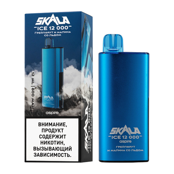 Электронка Skala Ice 12000 Грейпфрут И Малина Со Льдом в Ханты-Мансийске