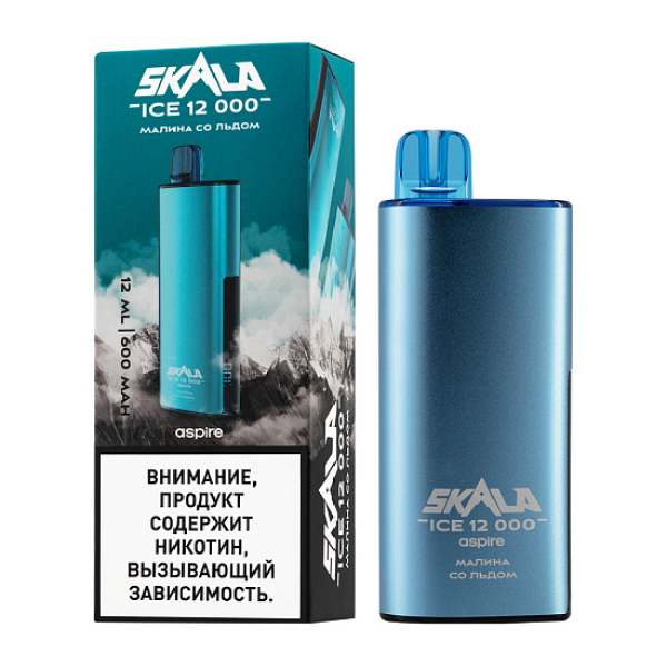 Электронка Skala Ice 12000 Малина Со Льдом в Ханты-Мансийске
