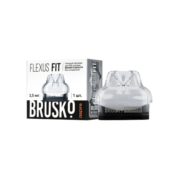 Сменный Картридж Brusko Flexus Fit (Белый) 3,5 Мл, Упак. 1 Шт в Ханты-Мансийске