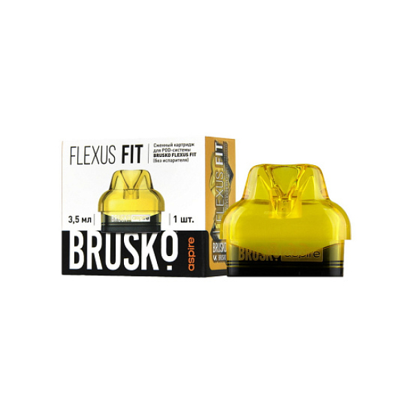 Сменный Картридж Brusko Flexus Fit (Жёлтый) 3,5 Мл, Упак. 1Шт в Ханты-Мансийске