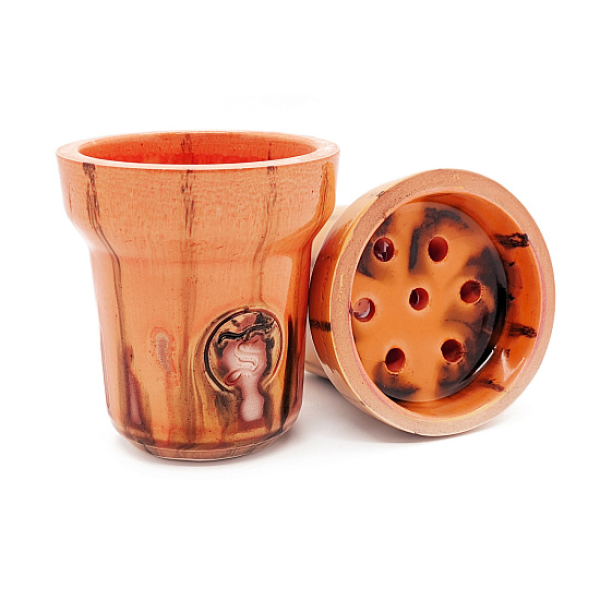 Чаша St Bowls Phunnel Glaze Оранжевая С Полосками в Ханты-Мансийске