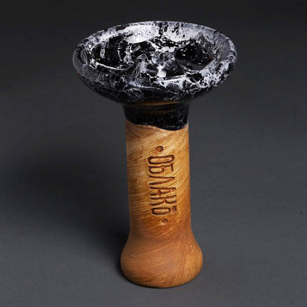 Чаша Облако Phunnel M Glaze (Черный-Белый Мрамор) в Ханты-Мансийске