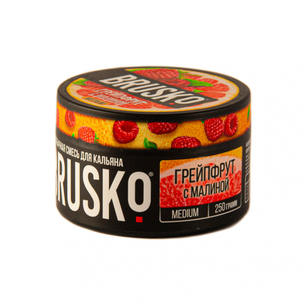 Смесь Brusko Medium Грейпфрут С Малиной  250 гр в Ханты-Мансийске