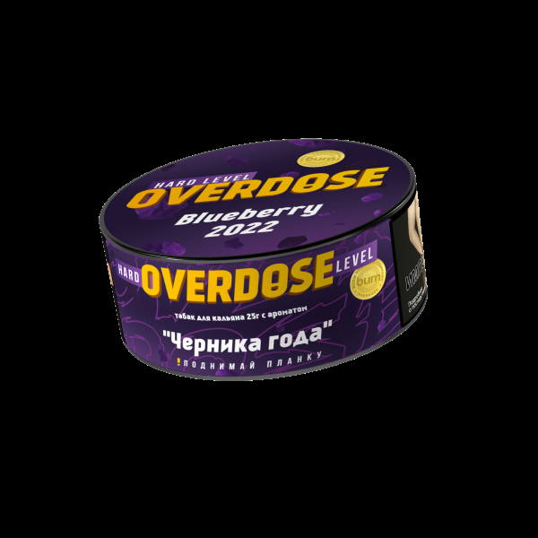 Табак Overdose Blueberry 2022  25 грамм в Ханты-Мансийске