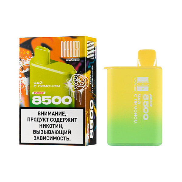 Электронка Dabbler Turbo Чай С Лимоном 8500 затяжек в Ханты-Мансийске