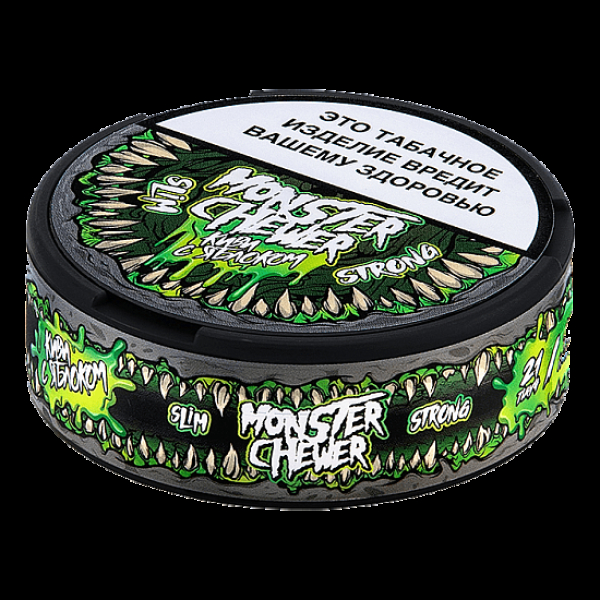 Жевательный табак  Monster Chewer  Киви С Яблоком 10 грамм в Ханты-Мансийске