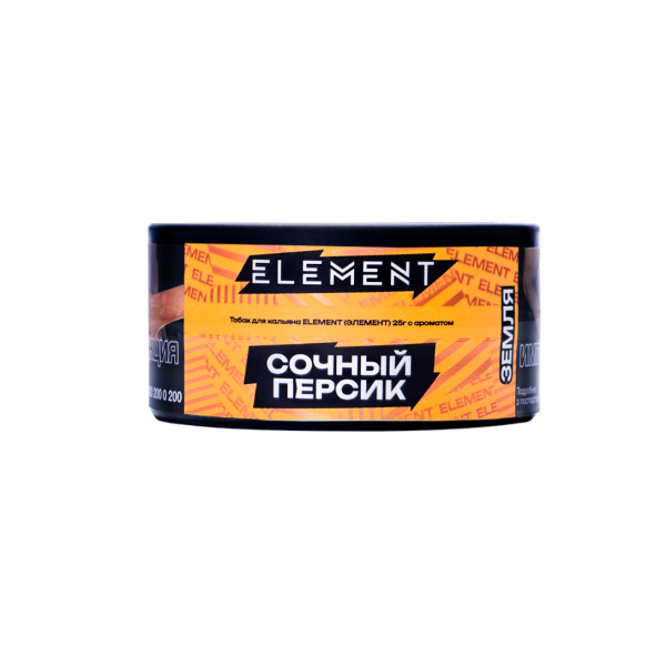 Табак Element Земля Rich Peach 25 грамм в Ханты-Мансийске