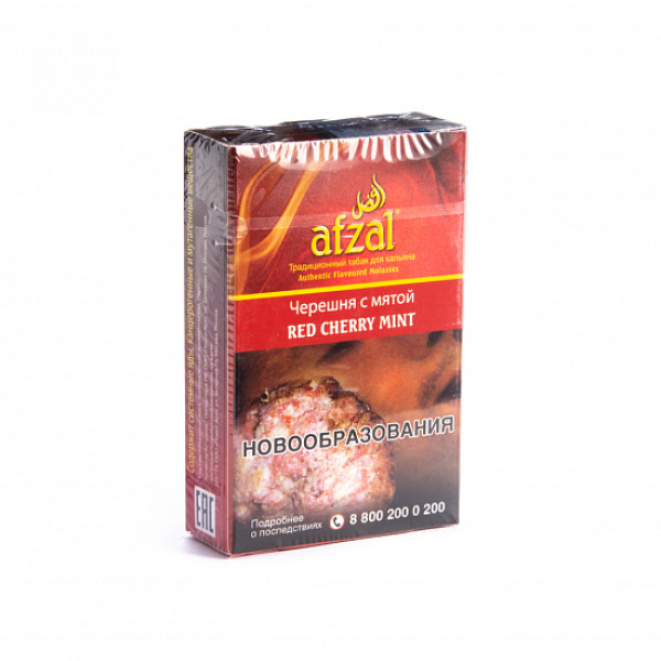 Табак Afzal Red Cherry Mint 40 грамм  в Ханты-Мансийске