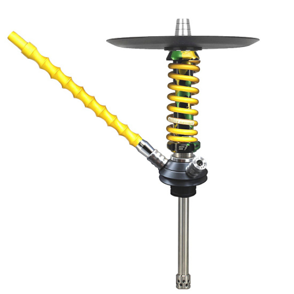 Кальян Mamay Customs Coilovers Micro Зелено Золотой Сплеш  в Ханты-Мансийске