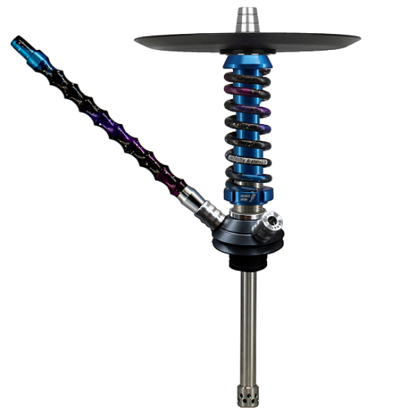 Кальян Mamay Customs Coilovers Micro Синий Космос  в Ханты-Мансийске