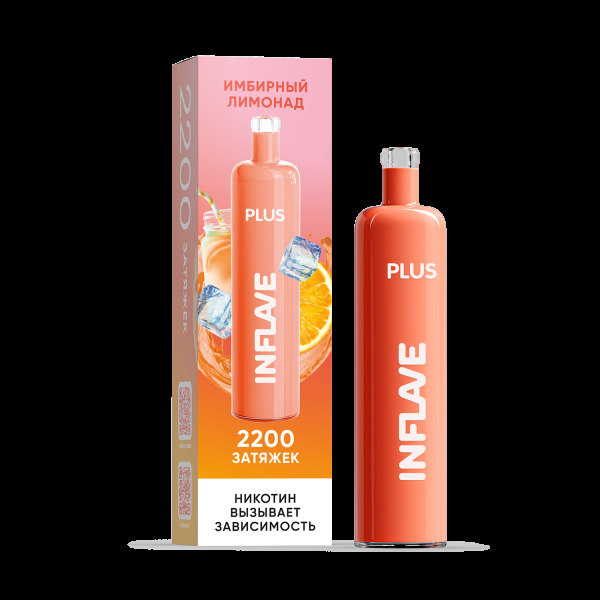 ЭСДН Inflave Plus Имбирный Лимонад 2200 затяжек в Ханты-Мансийске