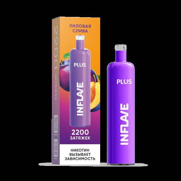 ЭСДН Inflave Plus Лиловая Слива 2200 затяжек в Ханты-Мансийске