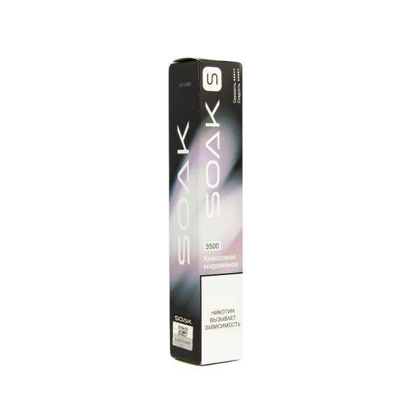 ЭСДН SOAK S Ice Cream Coconut 3500 тяг в Ханты-Мансийске
