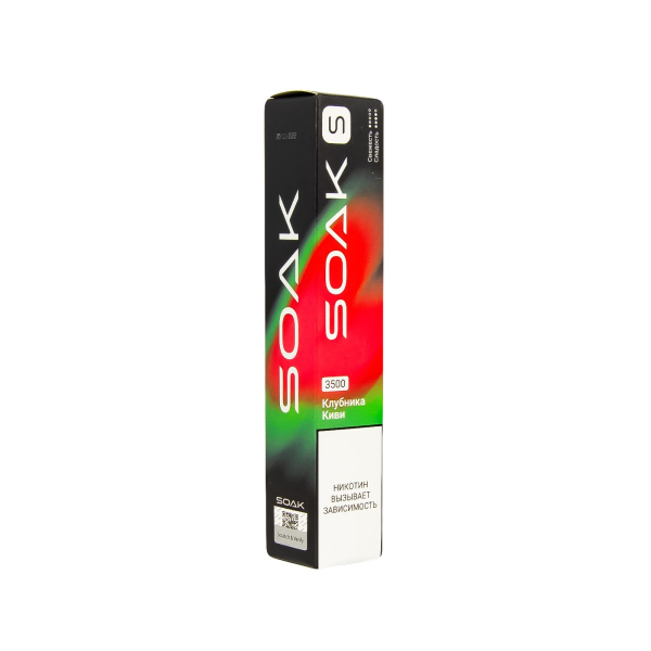 ЭСДН SOAK S Strawberry Kiwi 3500 тяг в Ханты-Мансийске