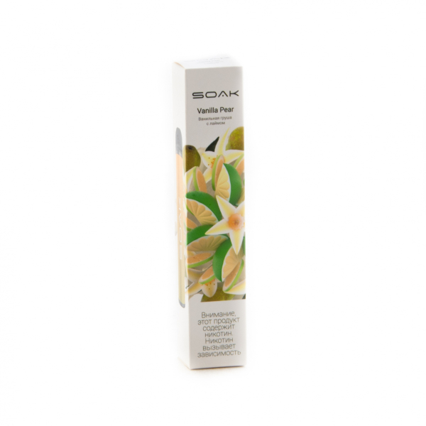 ЭСДН SOAK X Vanilla Pear 2200 тяг в Ханты-Мансийске