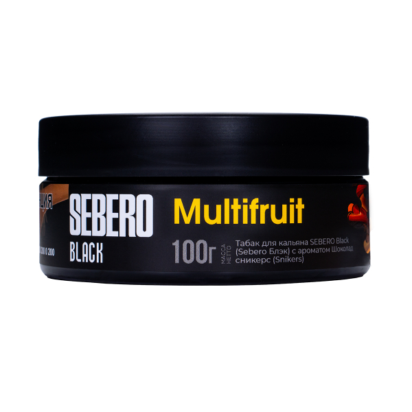 Табак Sebero Black Multifruit 100 грамм в Ханты-Мансийске