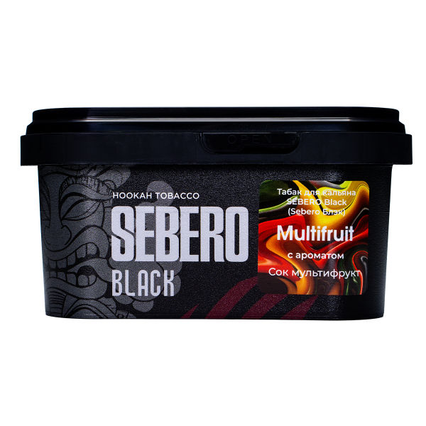 Табак Sebero Black Multifruit 200 грамм в Ханты-Мансийске