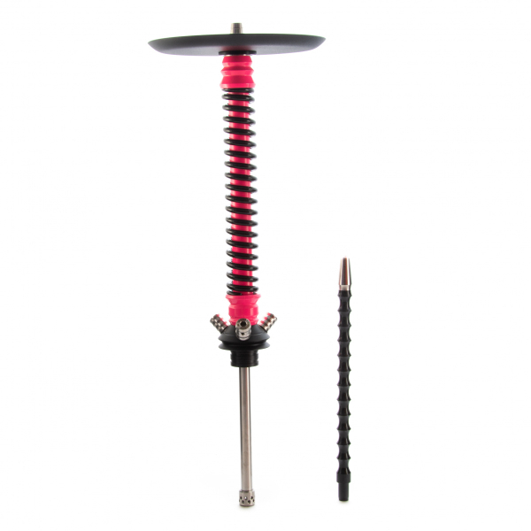 Кальян Mamay Customs Coilovers Розовый  Чёрный  Дино в Ханты-Мансийске
