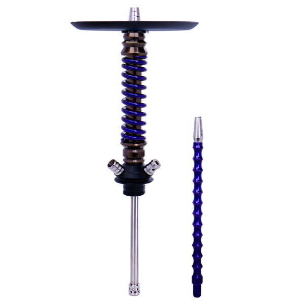 Кальян Mamay Customs Coilovers Mini Бронза Фиолетовый Лак в Ханты-Мансийске