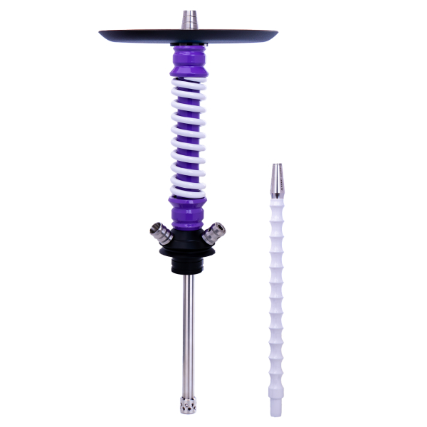 Кальян Mamay Customs Coilovers Mini Сиренево Белый в Ханты-Мансийске