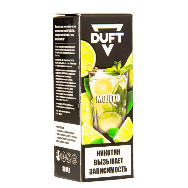 Жидкость Duft Cocktails Line Salt Mojito 30 Мл в Ханты-Мансийске