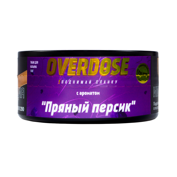 Табак Overdose Kashmir Peach 100 грамм в Ханты-Мансийске
