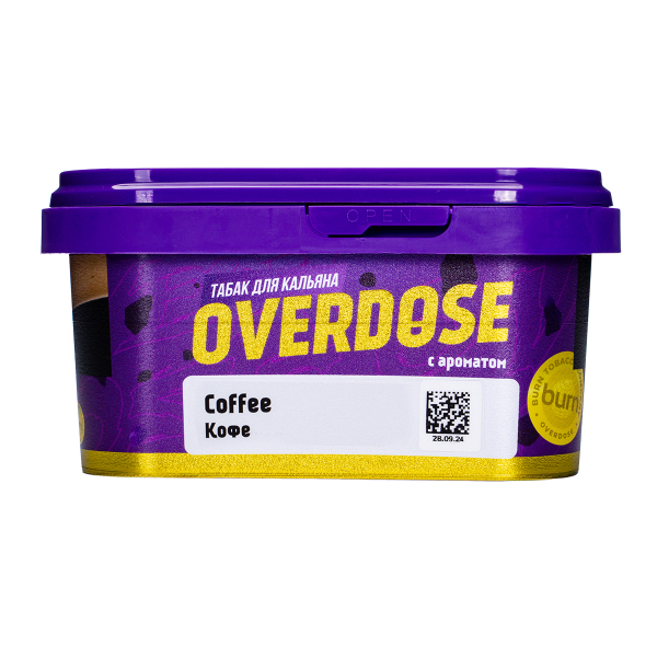 Табак Overdose Coffee 200 грамм в Ханты-Мансийске